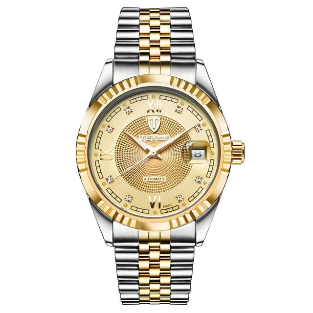 Reloj Automático TEVISE Acero Inoxidable