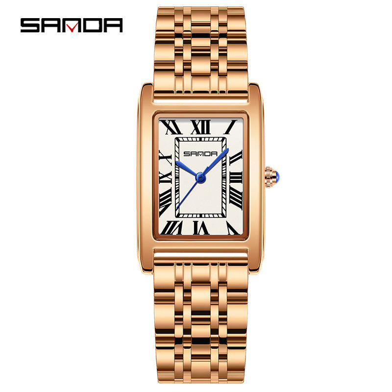 Reloj Pareja SANDA Cuarzo Cuadrado