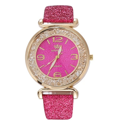 Reloj Cuarzo Mujer Cristal PU
