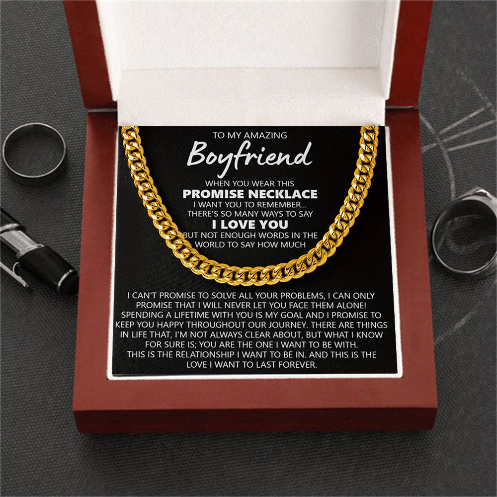 Stainless Steel Necklace | Silver or Gold | 60cm | Illuminated Gift Box Included | Men's & Unisex