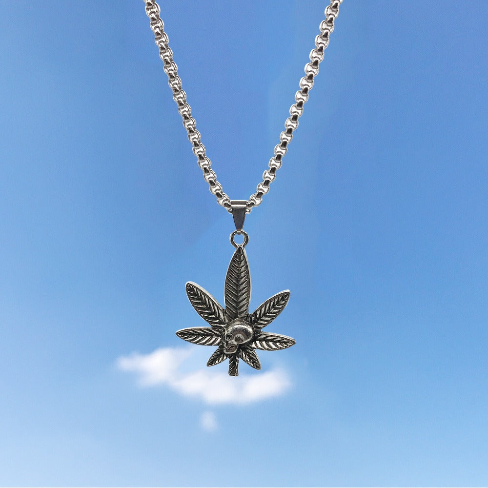 Hip-Hop Animal Pendant Necklace | Titanium Steel Box Chain | Vintage Finish | 51-80cm | Unisex | 80+ Designs