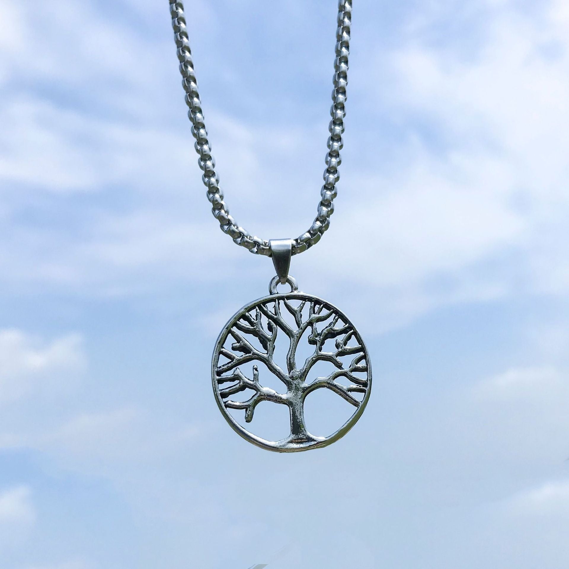 Hip-Hop Animal Pendant Necklace | Titanium Steel Box Chain | Vintage Finish | 51-80cm | Unisex | 80+ Designs