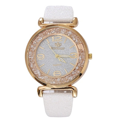 Reloj Cuarzo Mujer Cristal PU