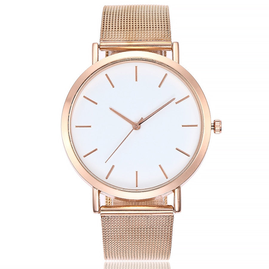 Reloj de Mujer Malla Acero Inoxidable Fashion