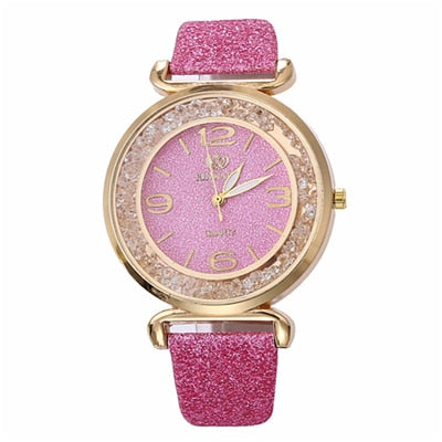 Reloj Cuarzo Mujer Cristal PU
