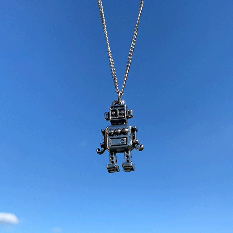 Hip-Hop Animal Pendant Necklace | Titanium Steel Box Chain | Vintage Finish | 51-80cm | Unisex | 80+ Designs