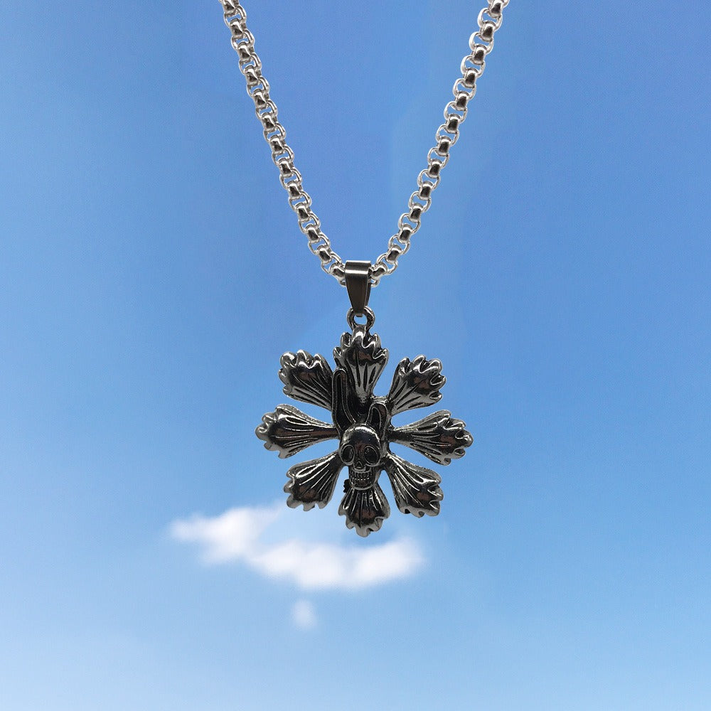Hip-Hop Animal Pendant Necklace | Titanium Steel Box Chain | Vintage Finish | 51-80cm | Unisex | 80+ Designs