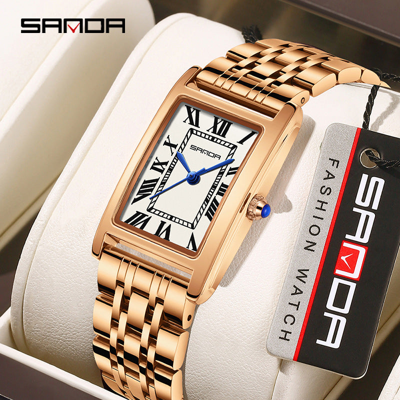 Reloj Pareja SANDA Cuarzo Cuadrado