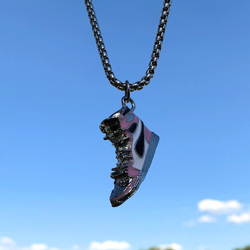 Hip-Hop Animal Pendant Necklace | Titanium Steel Box Chain | Vintage Finish | 51-80cm | Unisex | 80+ Designs