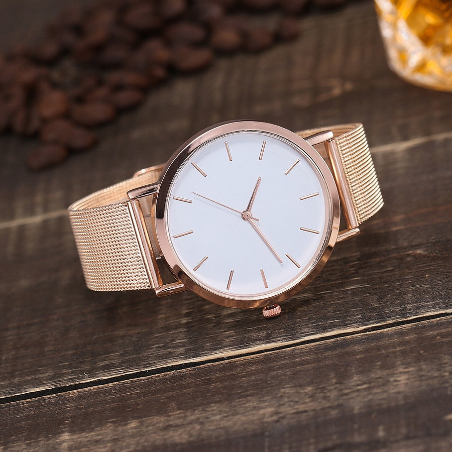 Reloj de Mujer Malla Acero Inoxidable Fashion