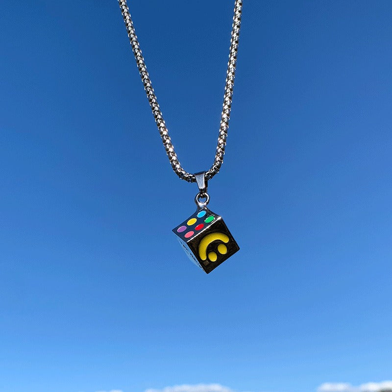 Hip-Hop Animal Pendant Necklace | Titanium Steel Box Chain | Vintage Finish | 51-80cm | Unisex | 80+ Designs