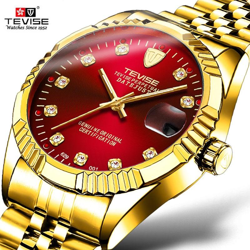 Reloj Automático TEVISE Acero Inoxidable
