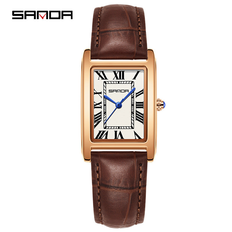Reloj Pareja SANDA Cuarzo Cuadrado