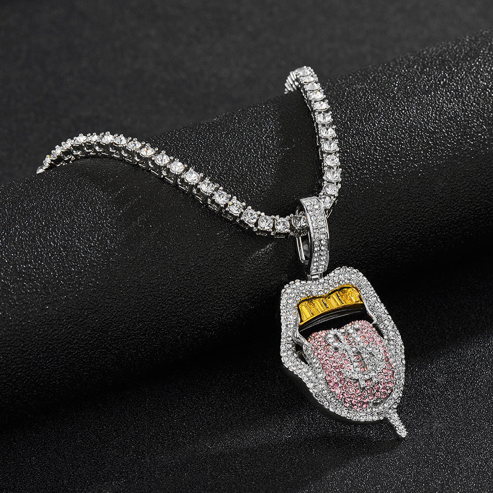 Collar Tennis con Colgante