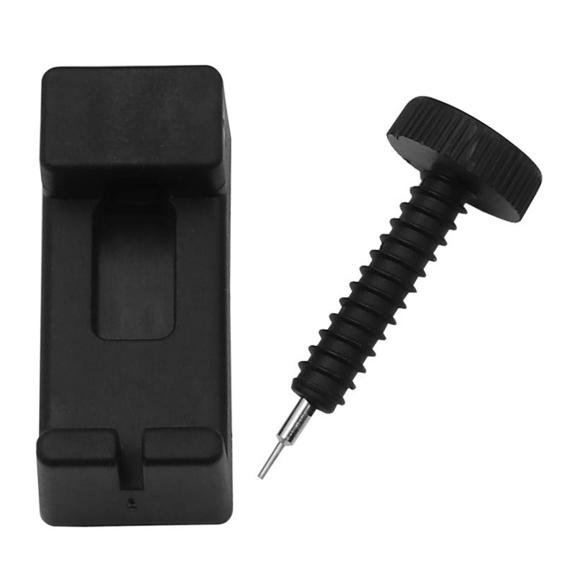 Watch Strap Adjustment Tool | Link Remover & Resizer | Compact Watch Repair Kit | Black