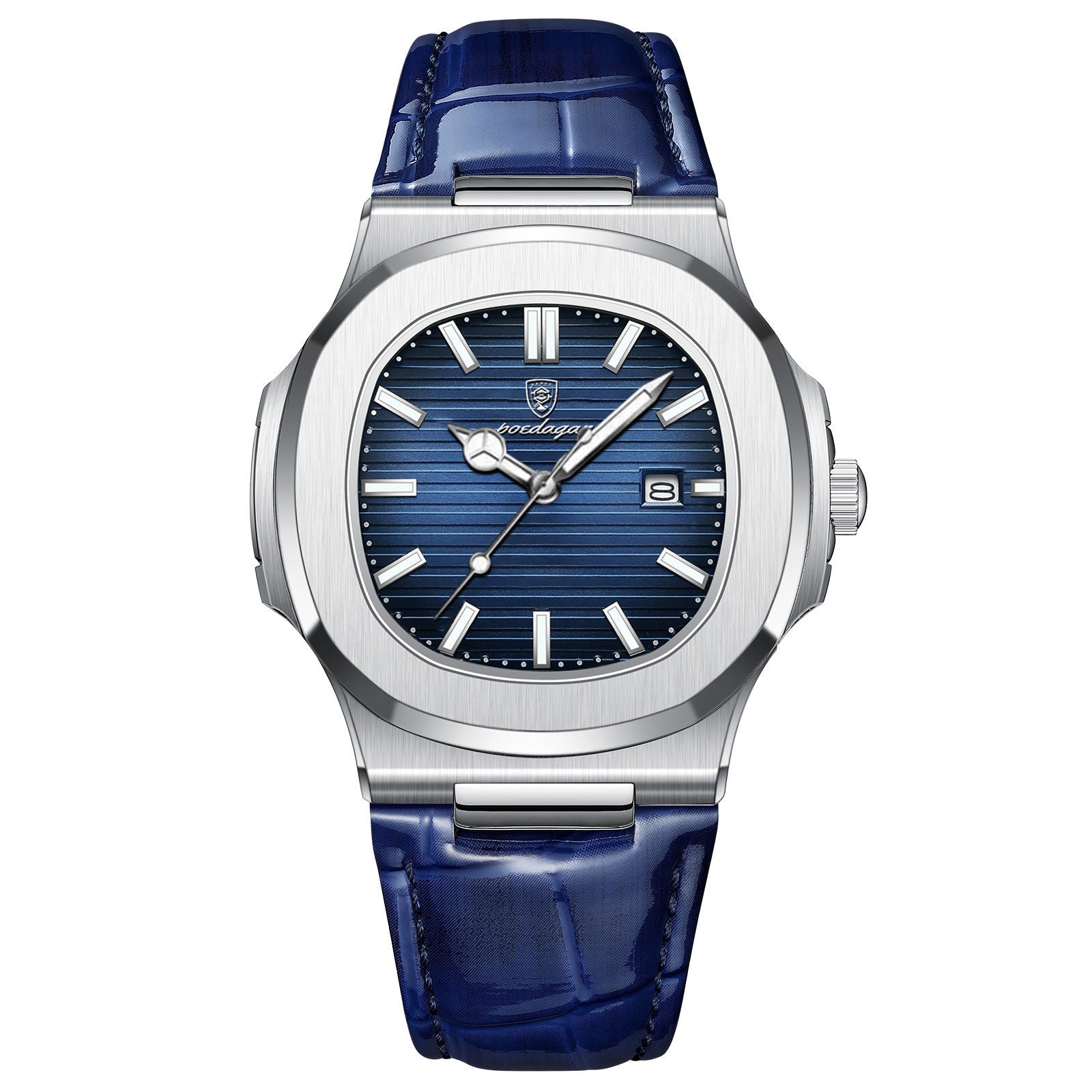 Men's waterproof luminous quartz watch