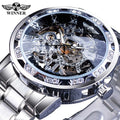 Reloj Mecánico Skeleton Acero Inoxidable