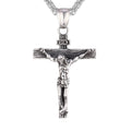 Vintage Cross Necklace | Silver or Gold | Adjustable 51-80cm | Floral or Cross Chain | Unisex