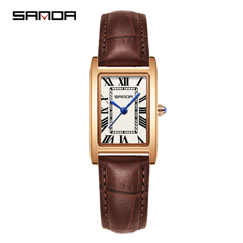 Reloj Pareja SANDA Cuarzo Cuadrado