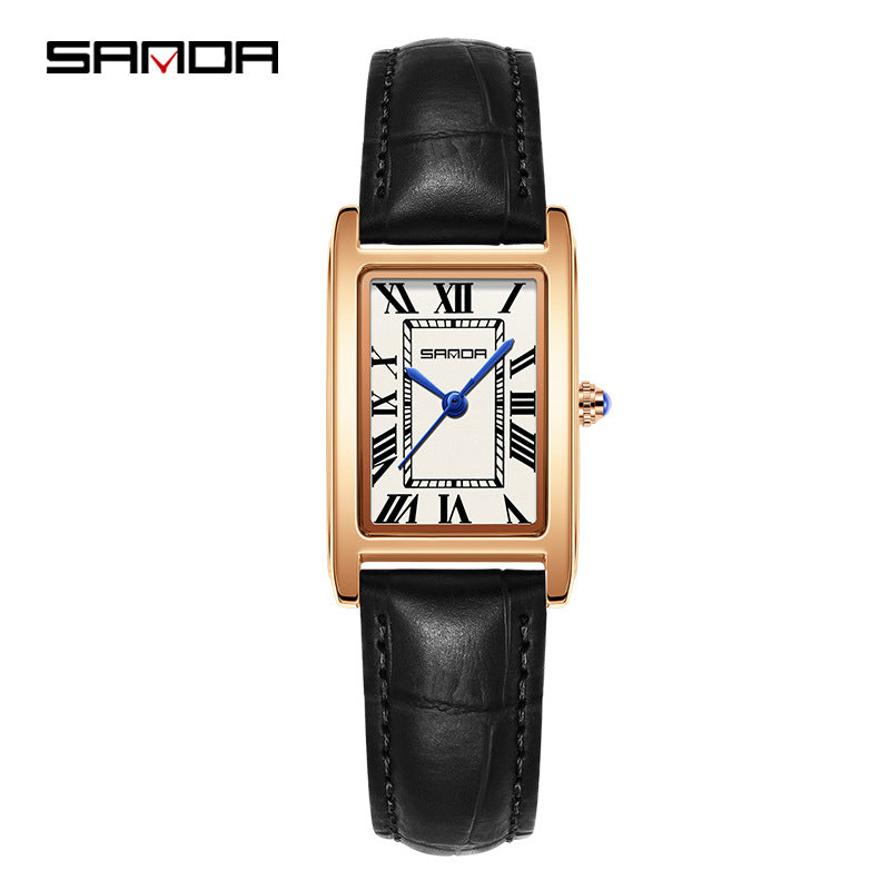 Reloj Pareja SANDA Cuarzo Cuadrado
