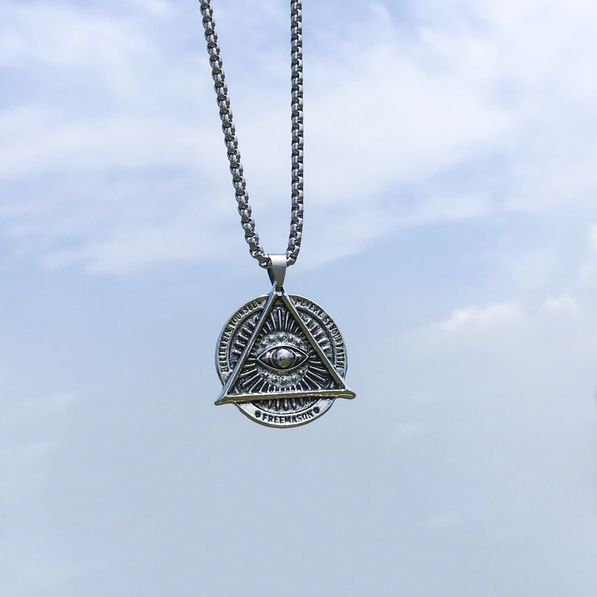 Hip-Hop Animal Pendant Necklace | Titanium Steel Box Chain | Vintage Finish | 51-80cm | Unisex | 80+ Designs