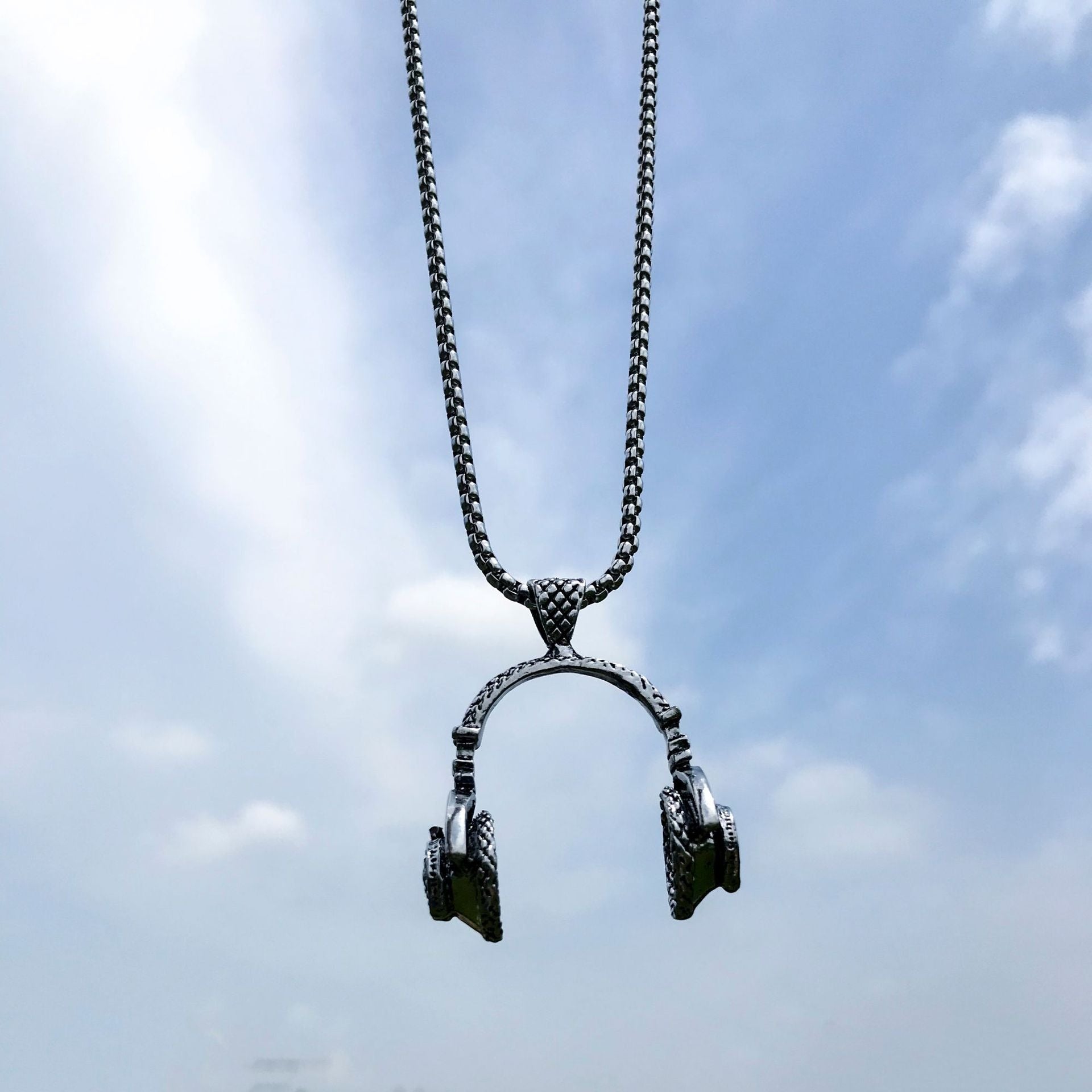 Hip-Hop Animal Pendant Necklace | Titanium Steel Box Chain | Vintage Finish | 51-80cm | Unisex | 80+ Designs