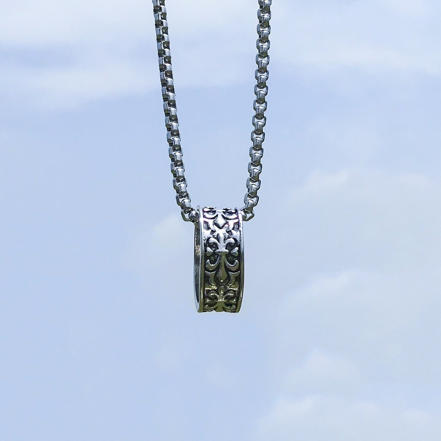 Hip-Hop Animal Pendant Necklace | Titanium Steel Box Chain | Vintage Finish | 51-80cm | Unisex | 80+ Designs