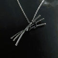 Gothic Pendant Necklace | Dark Style | Adjustable Chain 60+7cm | Unisex Statement Jewelry
