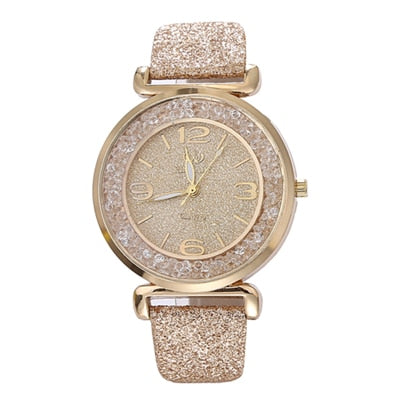 Reloj Cuarzo Mujer Cristal PU