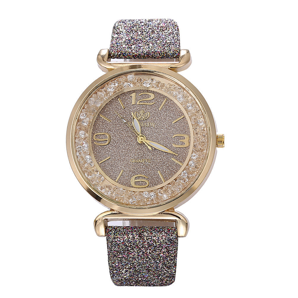 Reloj Cuarzo Mujer Cristal PU