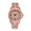 MISSFOX V291 Classic Arabic Watch Men Top Brand Luxury Men Watch Waterproof Male Clock Full Diamond Quartz Iced Out Watch With Box