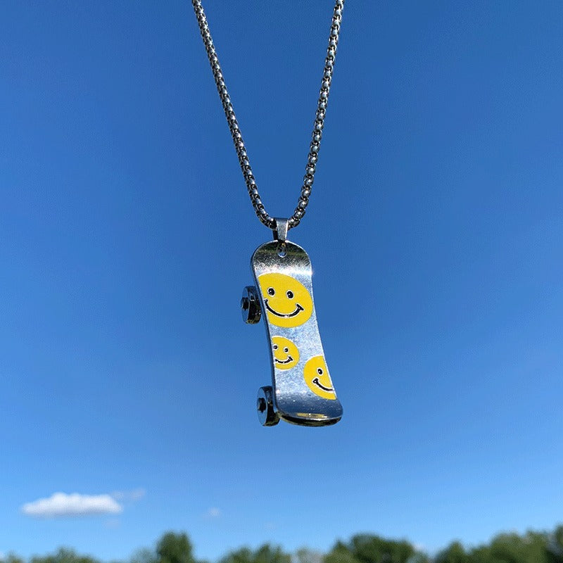 Hip-Hop Animal Pendant Necklace | Titanium Steel Box Chain | Vintage Finish | 51-80cm | Unisex | 80+ Designs