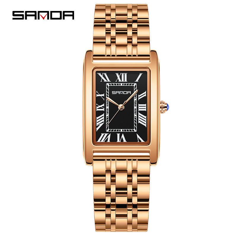 Reloj Pareja SANDA Cuarzo Cuadrado