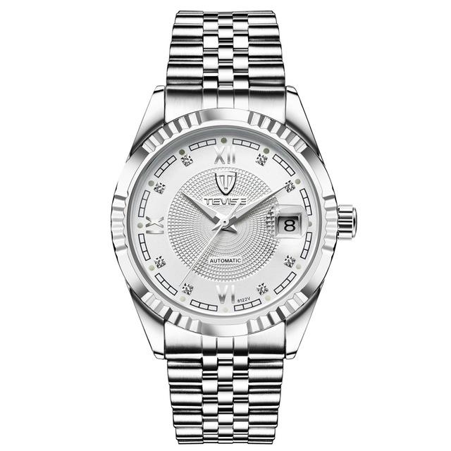Reloj Automático TEVISE Acero Inoxidable