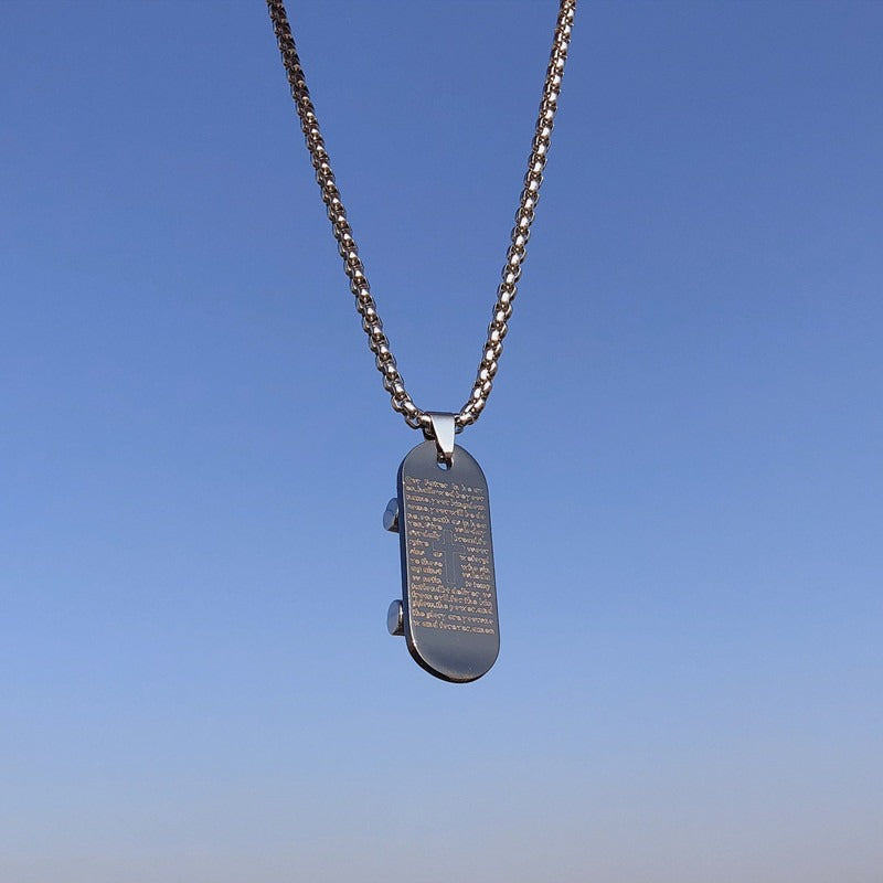 Hip-Hop Animal Pendant Necklace | Titanium Steel Box Chain | Vintage Finish | 51-80cm | Unisex | 80+ Designs