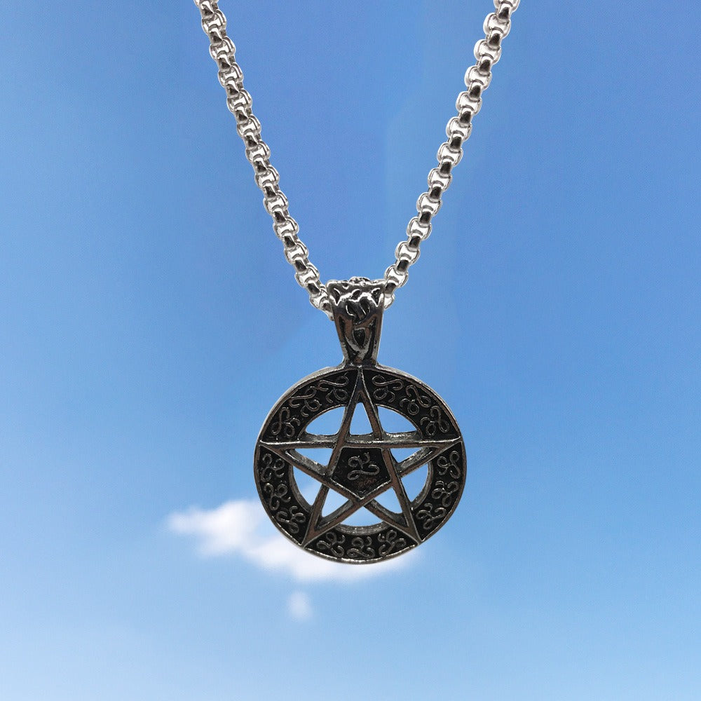 Hip-Hop Animal Pendant Necklace | Titanium Steel Box Chain | Vintage Finish | 51-80cm | Unisex | 80+ Designs