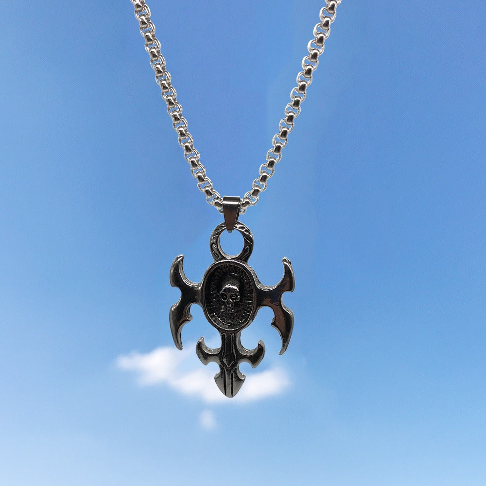 Hip-Hop Animal Pendant Necklace | Titanium Steel Box Chain | Vintage Finish | 51-80cm | Unisex | 80+ Designs