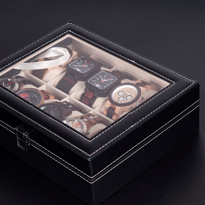 Estuche Organizador de Relojes 10 Espacios