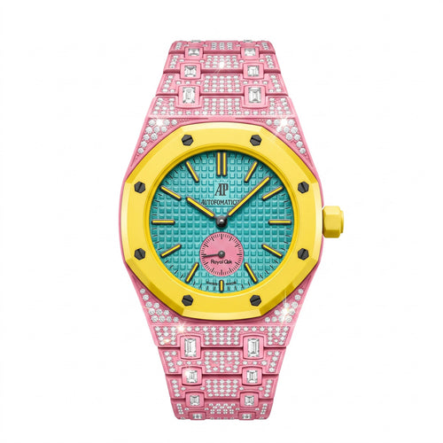 Suitable for Royal Pop Bioceramic Swatch Modified Case AP Case Watch Strap