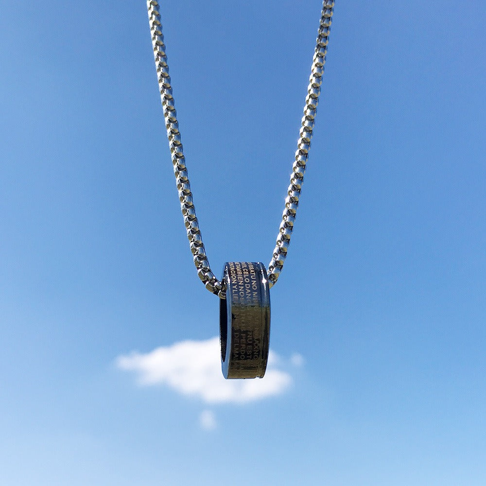 Hip-Hop Animal Pendant Necklace | Titanium Steel Box Chain | Vintage Finish | 51-80cm | Unisex | 80+ Designs