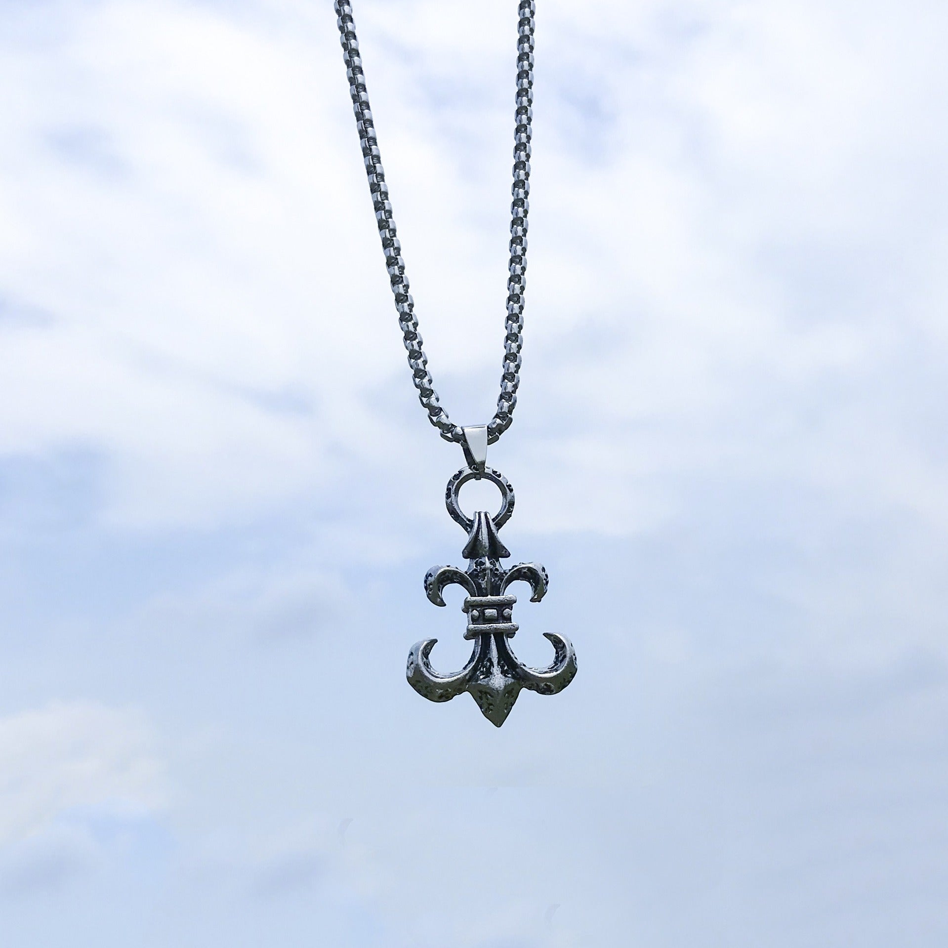 Hip-Hop Animal Pendant Necklace | Titanium Steel Box Chain | Vintage Finish | 51-80cm | Unisex | 80+ Designs