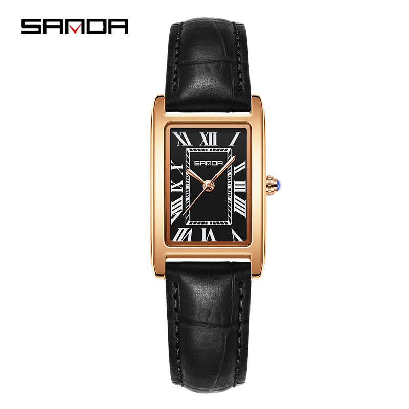 Reloj Pareja SANDA Cuarzo Cuadrado