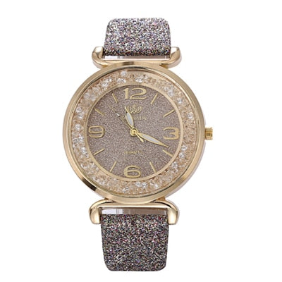 Reloj Cuarzo Mujer Cristal PU