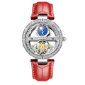 Reloj Mecánico Mujer Cuero